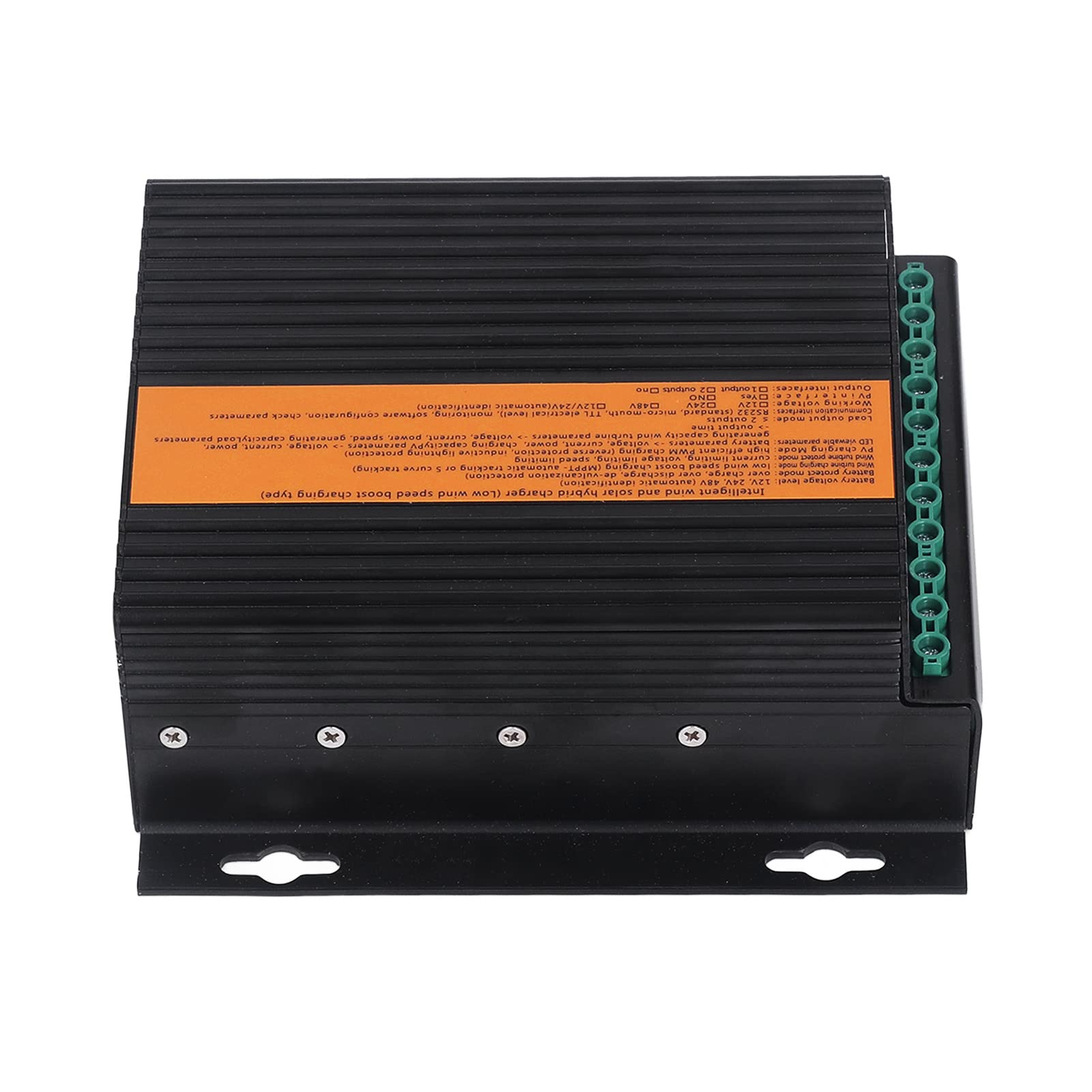 Controller di carica ibrido solare eolico MPPT Regolatore di carica solare del 12V 100W PV Protezione impermeabile Protezione Alluminio Materiale in lega per campeggiatori per (Energia eolica da 400