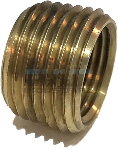 Buje de cara reductora de latón 12 "macho NPT X 38" hembra NPT combustibleaireaguaaceitegas WOG (cantidad 01)