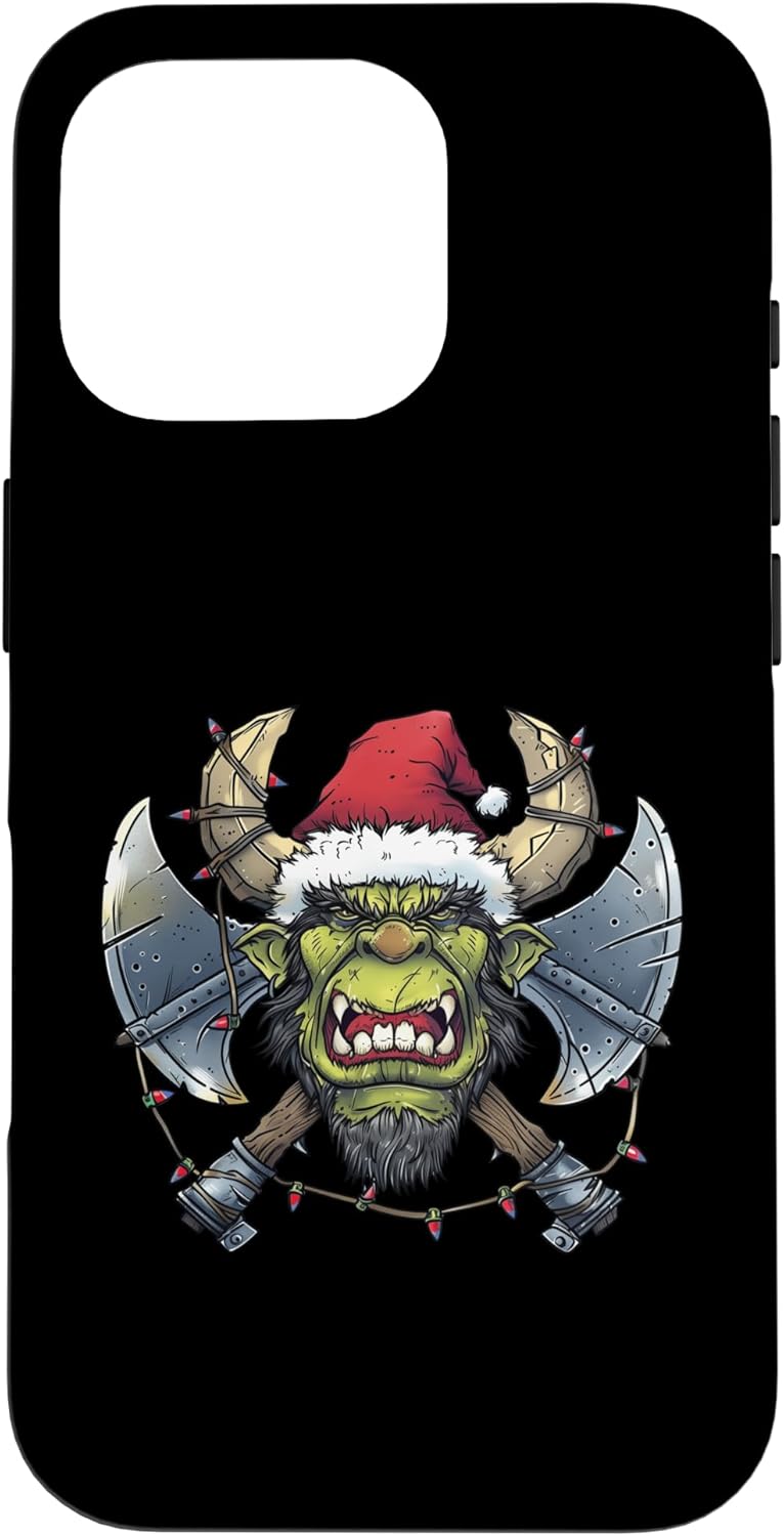 iPhone 16 Pro Ogre Troll MMORPG RPG Role Play Games LARP Xmas Christmas Case iPhone 16 Pro Ogre Troll MMORPG RPG Role Play Games LARP Xmas Christmas Case