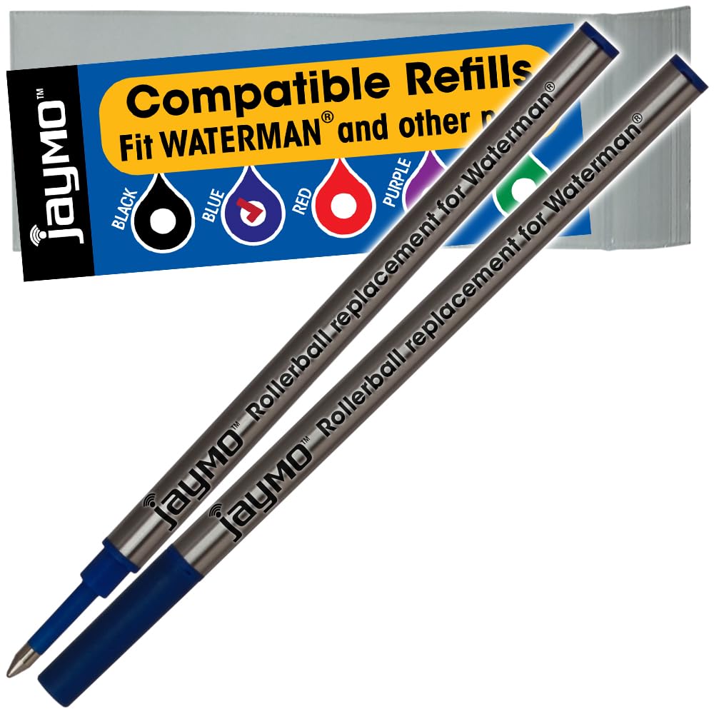 Jaymo Waterman-kompatible Tintenroller-Minen – Günstige Alternative Mit Feiner 0,5-mm-Spitze