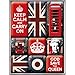 Produktbild Nostalgic-Art 83059 United Kingdom, Magnet-Set (9teilig)