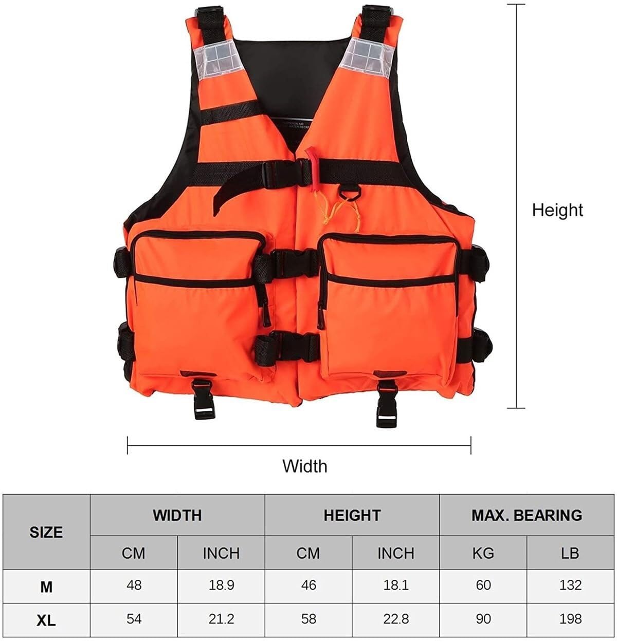 Chaleco de Pesca con Mosca Ajustable Diseño Abierto Transpirable Ripstop con Acolchado Extraíble para Trucha Río Kayak Pesca Aire Libre