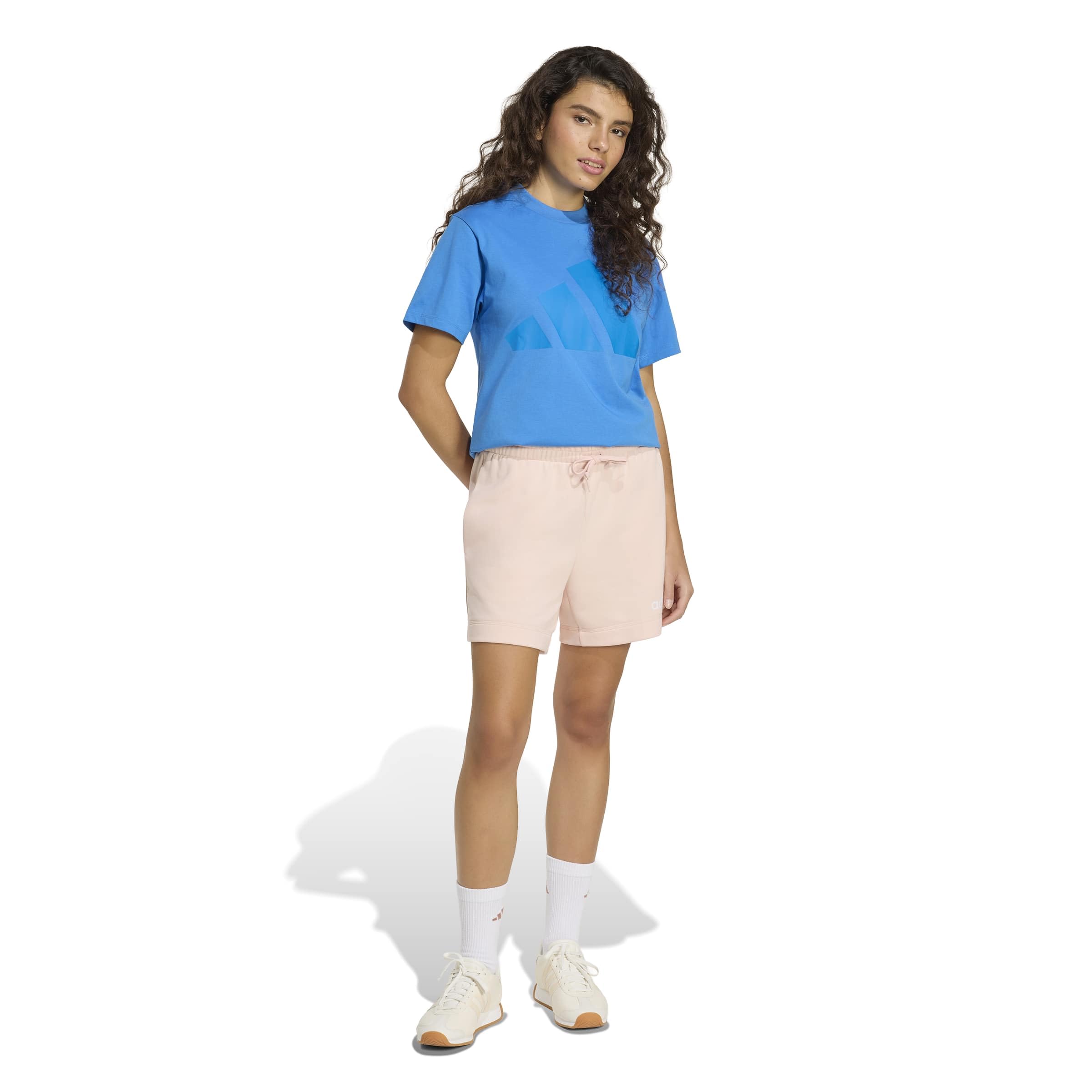 Adidas Femme Essentials Linear French Terry Shorts