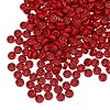 HZONGBO Smiley gezicht kralen 100 stks multicolor acryl smiley gezicht kralen for Diy Armband sieraden maken accessoires plastic platte ronde cartoon lachende kralen (Color : 2)