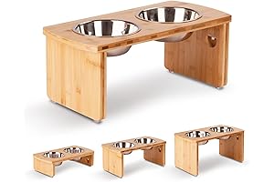 Premium Standing Dog Bowls for Medium Sized Canine Companions