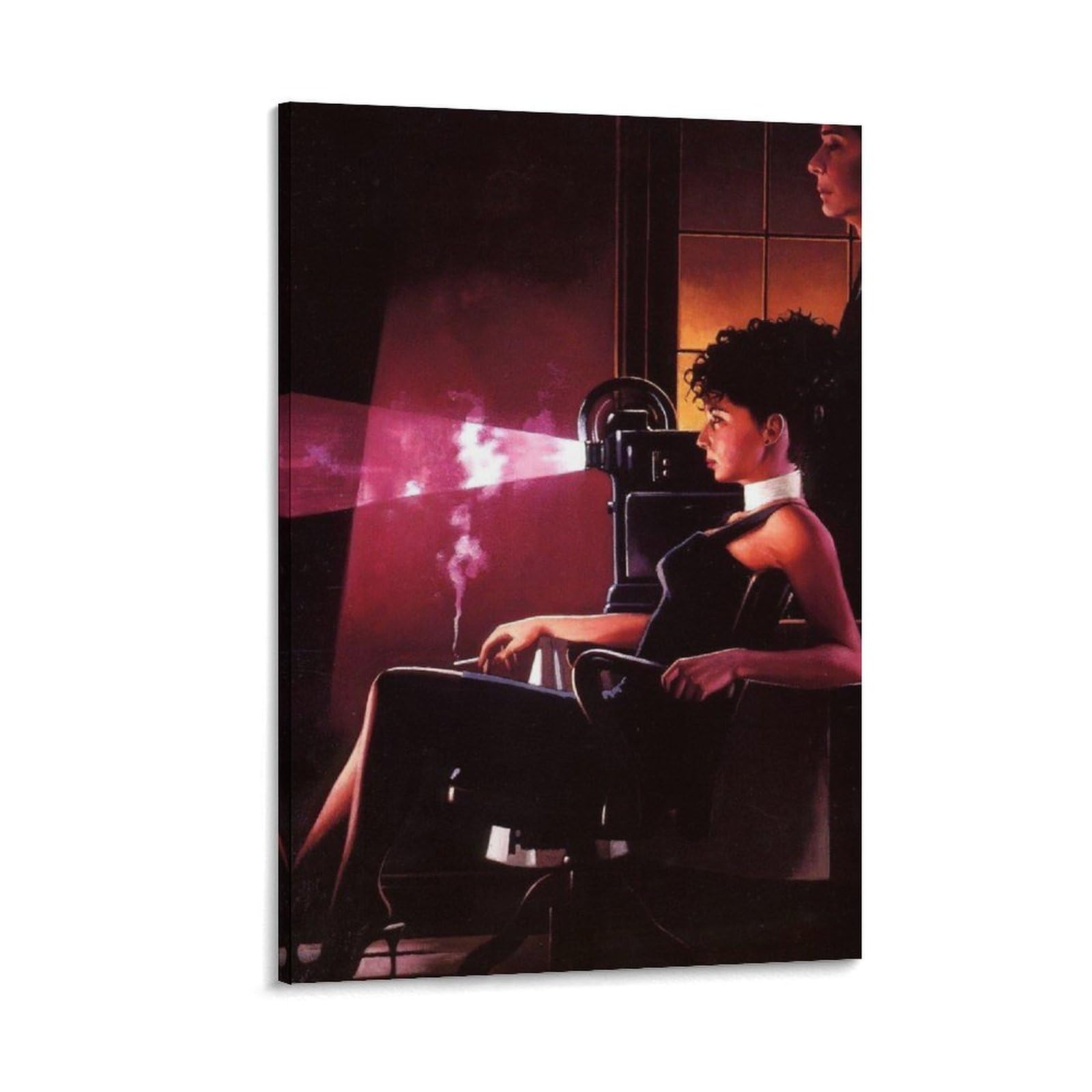 An Imperfect Past by jack_vettriano Wall Art Prints Poster Canvas Wall Art Prints Poster Photo Picture Painting Posters Room Decor 08x12inch(20x30cm)