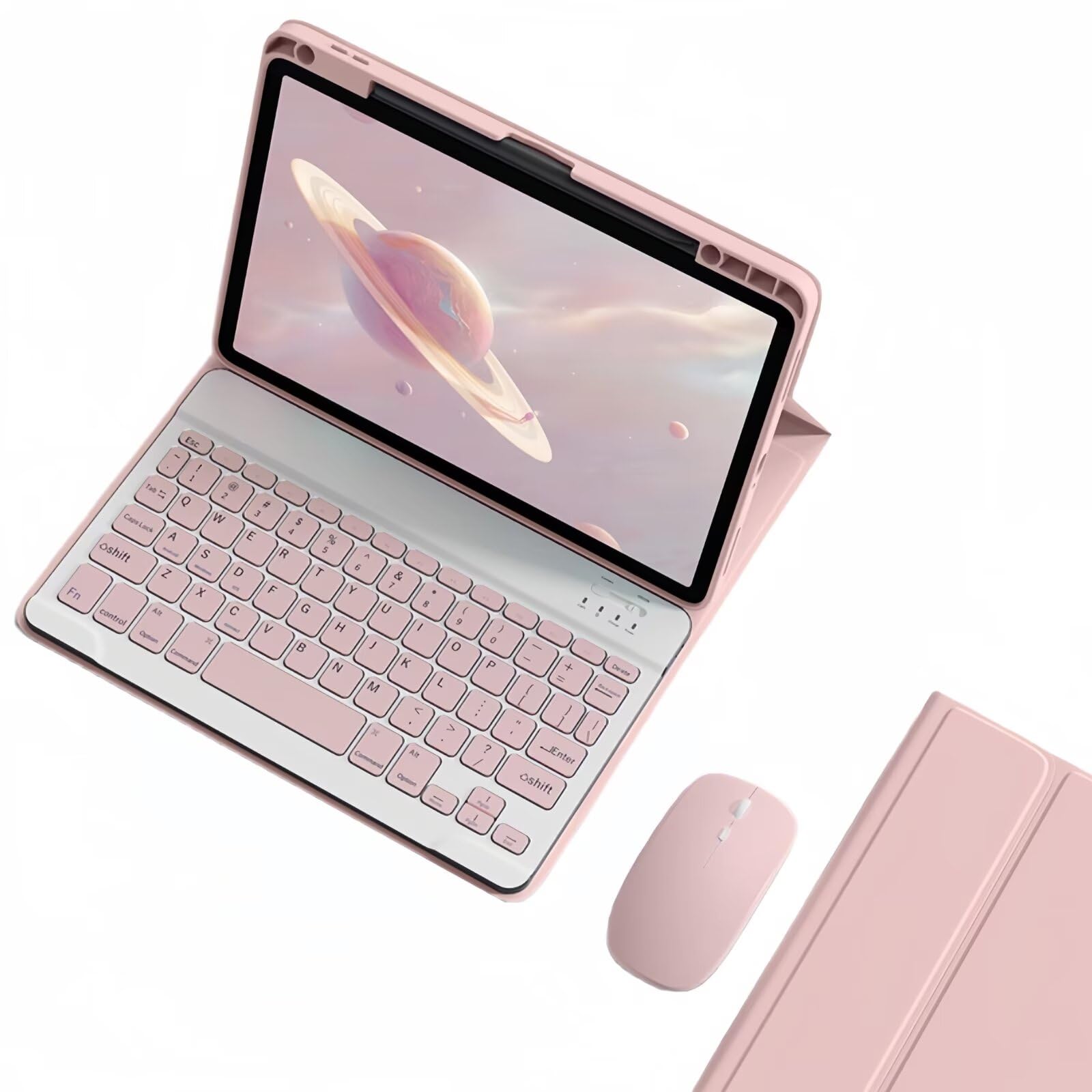 Amazon.co.jp: マウス付き For Xiaomi Pad 5 キーボードケース 配色 