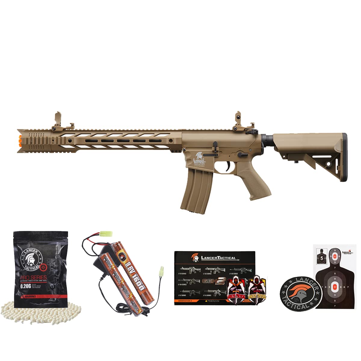 Lancer Tactical Gen 2 SPR Interceptor Tan