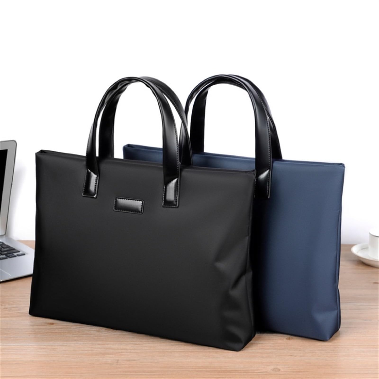 Bolso de archivo con cremallera WOLWES de 14" para oficina y negocios