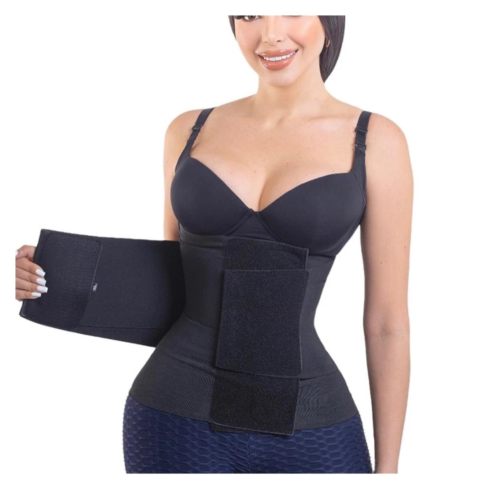 Ceinture de Sudation Collante en Forme sablier for Sauna, t-Shirt Compression, Gaine Abdominale, Corset, vêtements Gainants