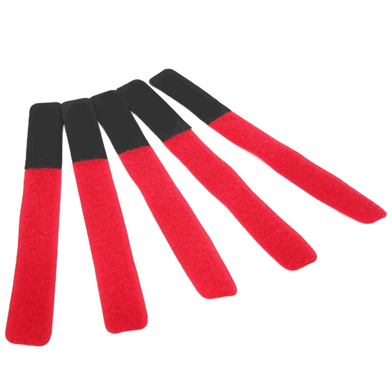 Kuuleyn Bike Rack Tie Down Straps Straps Bike Rack Straps DUUTI 5PCS Pump Straps Bike Securing Rack Band Adjustable Reusable for Binding Storage Arrangement (Red)