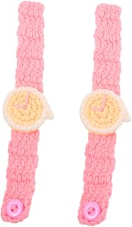 2pcs Hand-woven Woven Watch Bracelet Braided Wrist Chain Woolen Yarn for Women