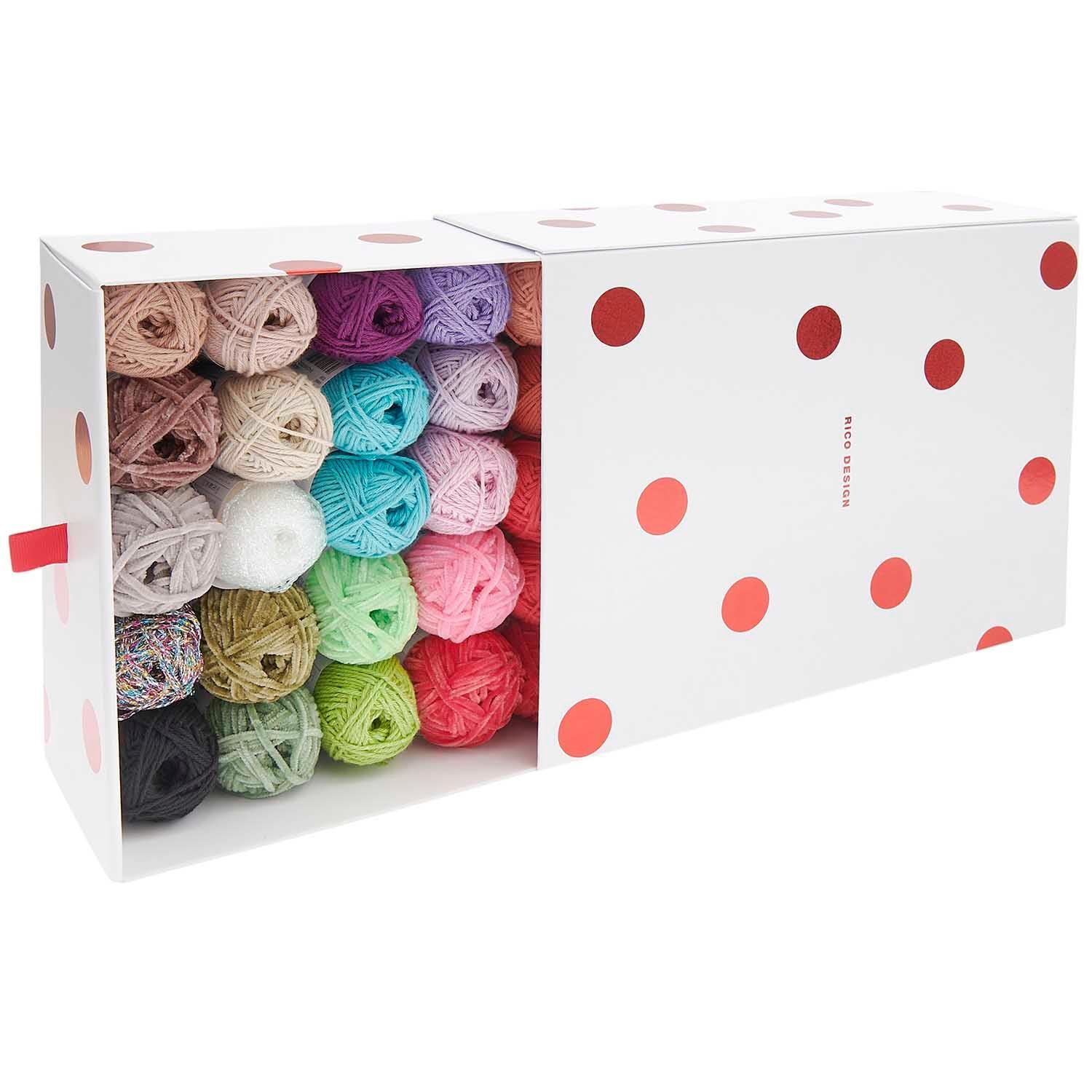 Ricorumi Set 35er "Shrooom", 17x Ricorumi dk, 13x Nilli Nilli 3x Ricorumi Twinkly Twinkly, 2x Ricorumi Lamé