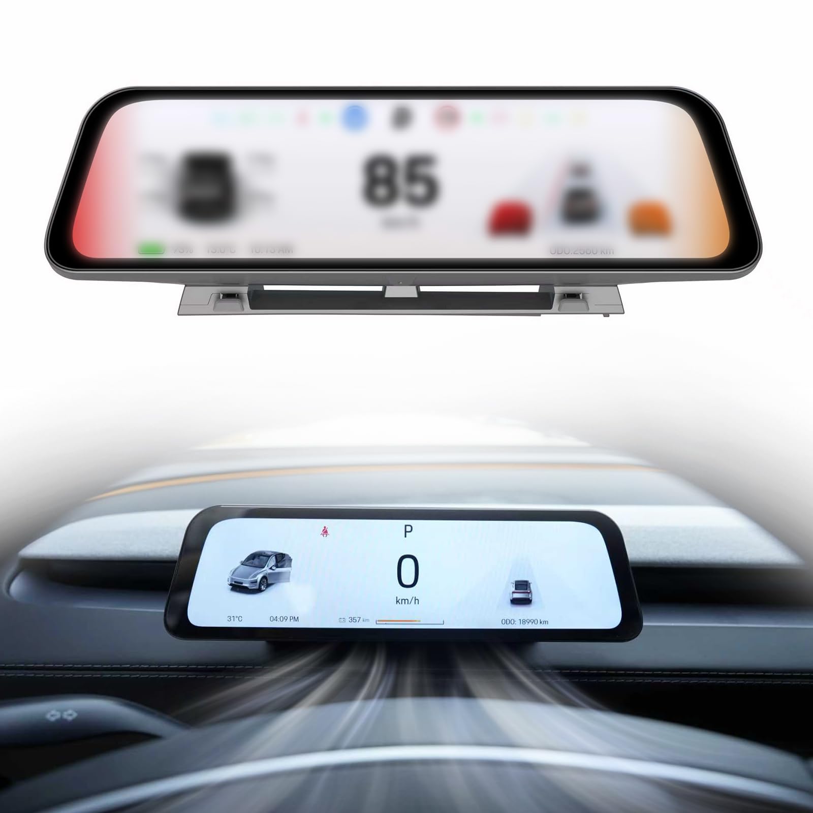 Photo 1 of Tesstudio 9.66 inch Head Up Display for Tesla Model 3 Highland 2024+
