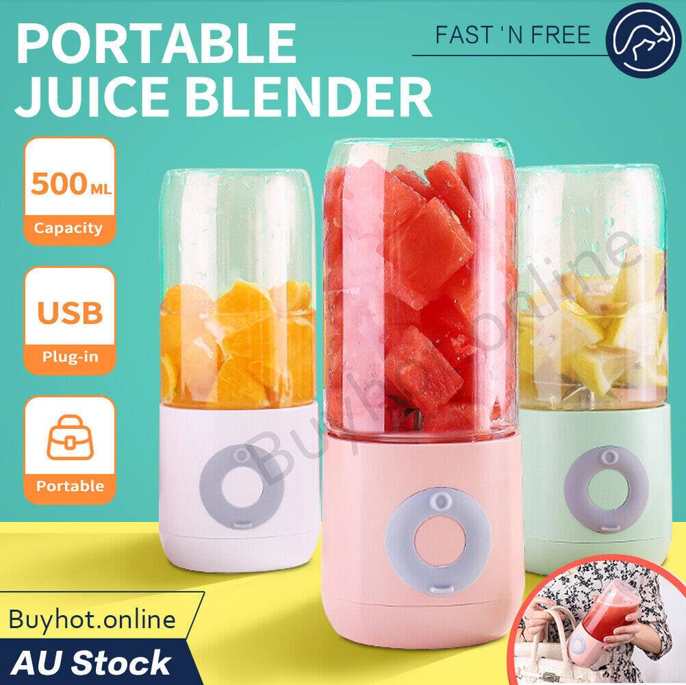 Frullatore portatile USB 500 ml 6 Bs Des verde