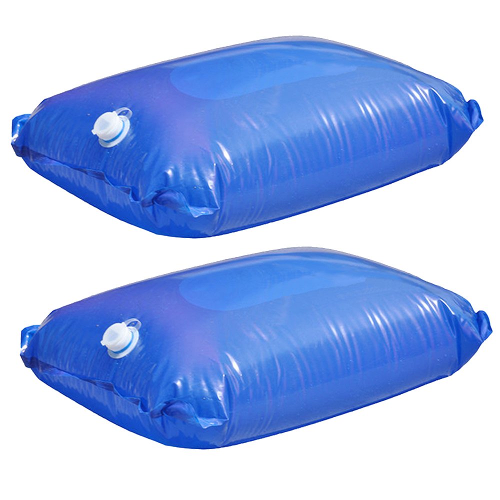 Spares2go Blue Construction/Building Water Container Wheelbarrow Carrier Bag (50 Litre, Pack Of 2)