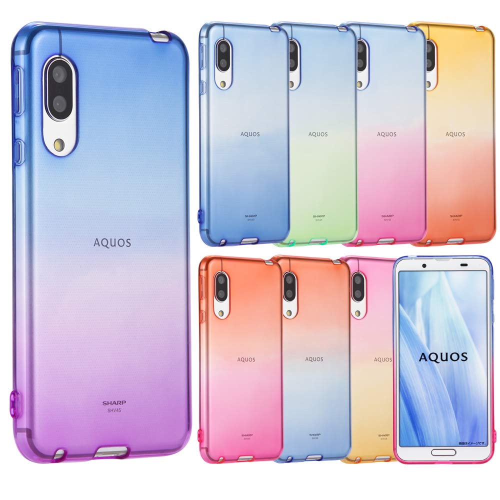 Amazon.co.jp: AQUOS sense3 TPU Case Soft Case Cover Clear Case 