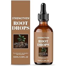 Root Drops, Liquid Rooting Vitamins, Fast Propagation, Stronger Roots, Less Shock, Works in Water, Soil, Leca, Moss, for for Indoor, Gardening, Hydroponic, Houseplants, Flowers, Seedlings   1 Pcs