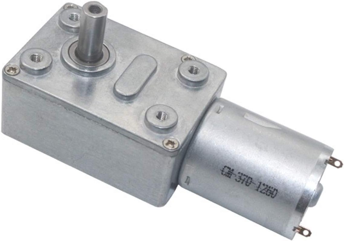 Buy Jinxiaobei Lcuihuadc Motor DC Worm Drive Reduction Gear Motor, Low