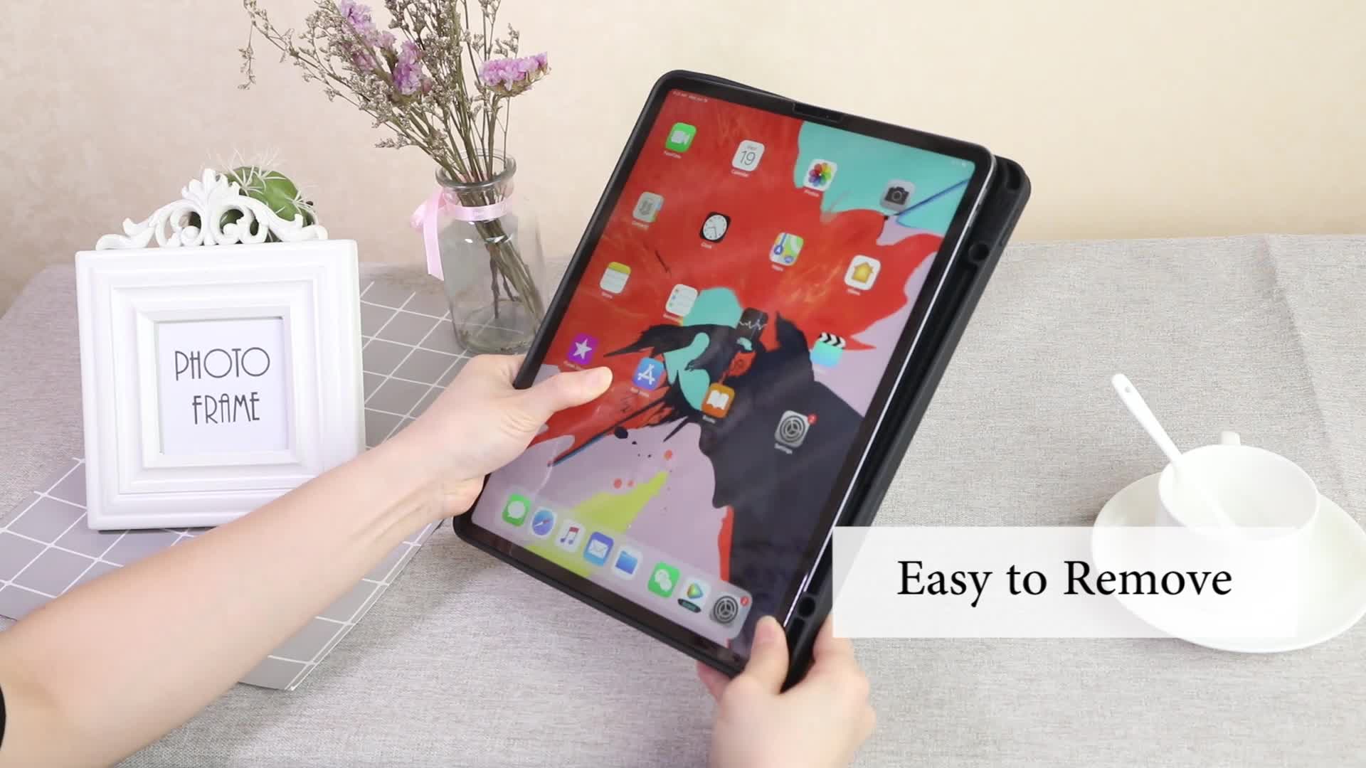ZtotopCases Custodia Per IPad Pro 13'' 2024: Cover Magnetica Sottile Con Supporto E Auto Wake/Sleep