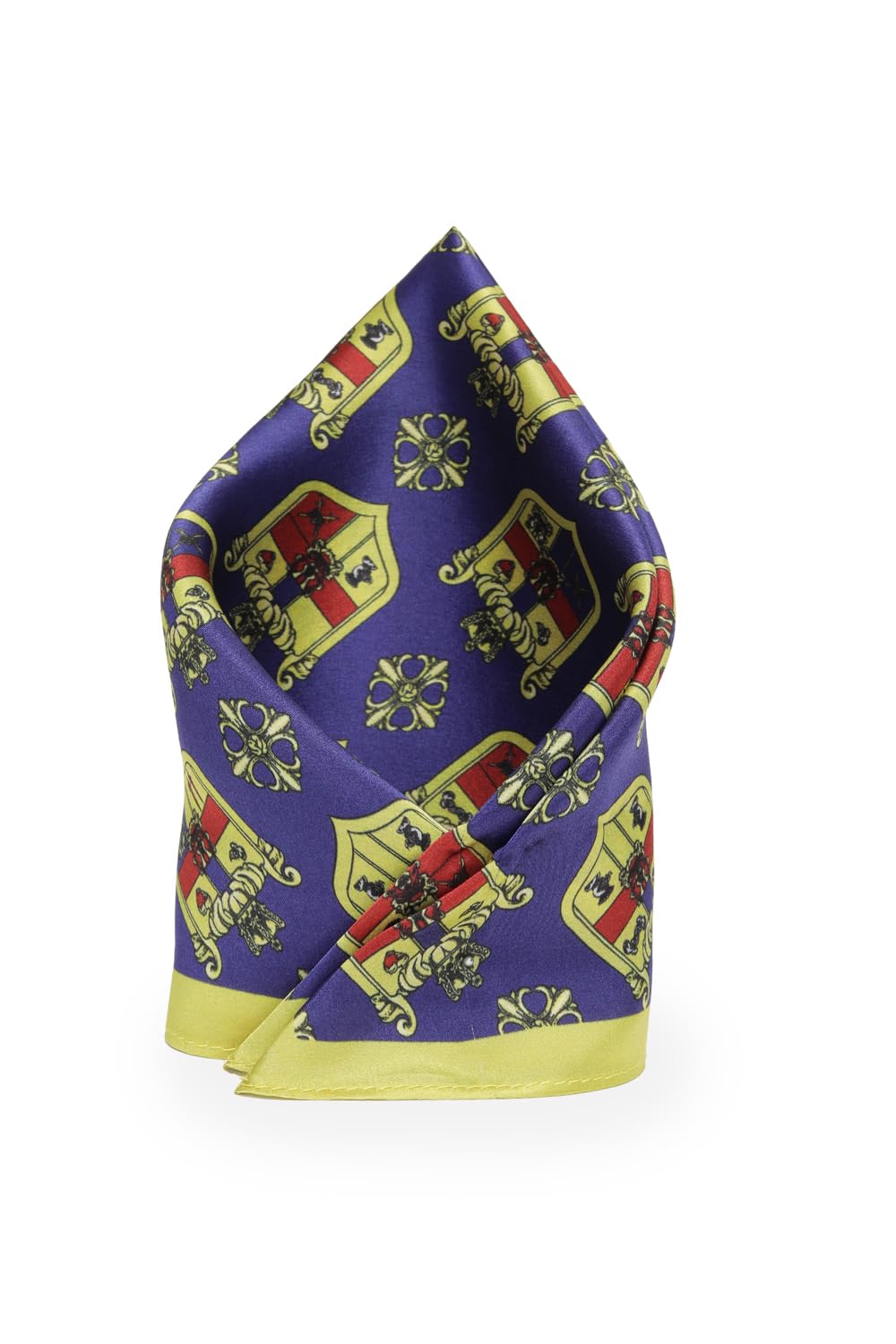 louis philippe Men Purple Print Party Pocket Square-picture-30