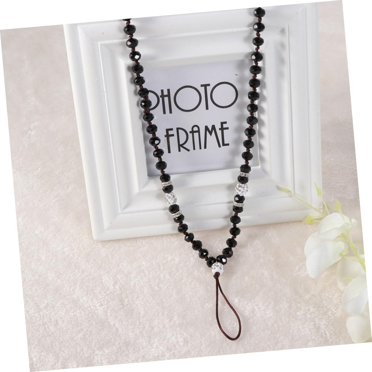 Didiseaon Smartphone Lanyard Anti- Lost Keychain Lanyard for Phone Anti-lost Keychain Phone Charm Bangle Charms Crystal Phone Strap Mobile Phone Straps Wrist Keychain Bracelet Universal