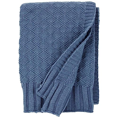 Image of Carter's Unisex Textured Knit Blanket - 30'' x 40'' (Blue)