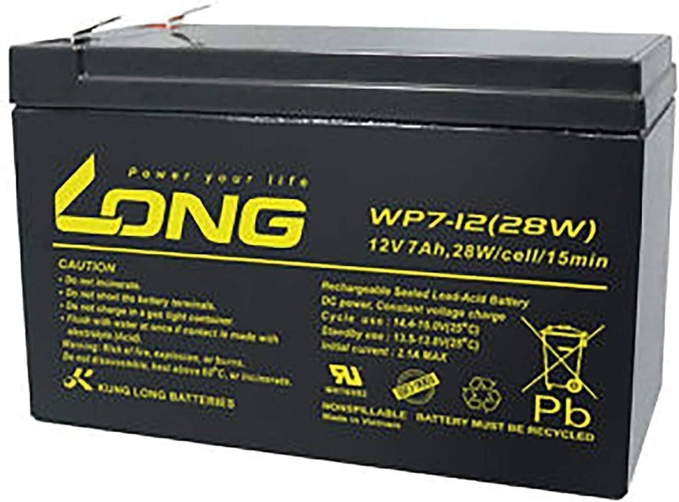 Lead Acid Agm Battery (7 Ah/12 Volt)