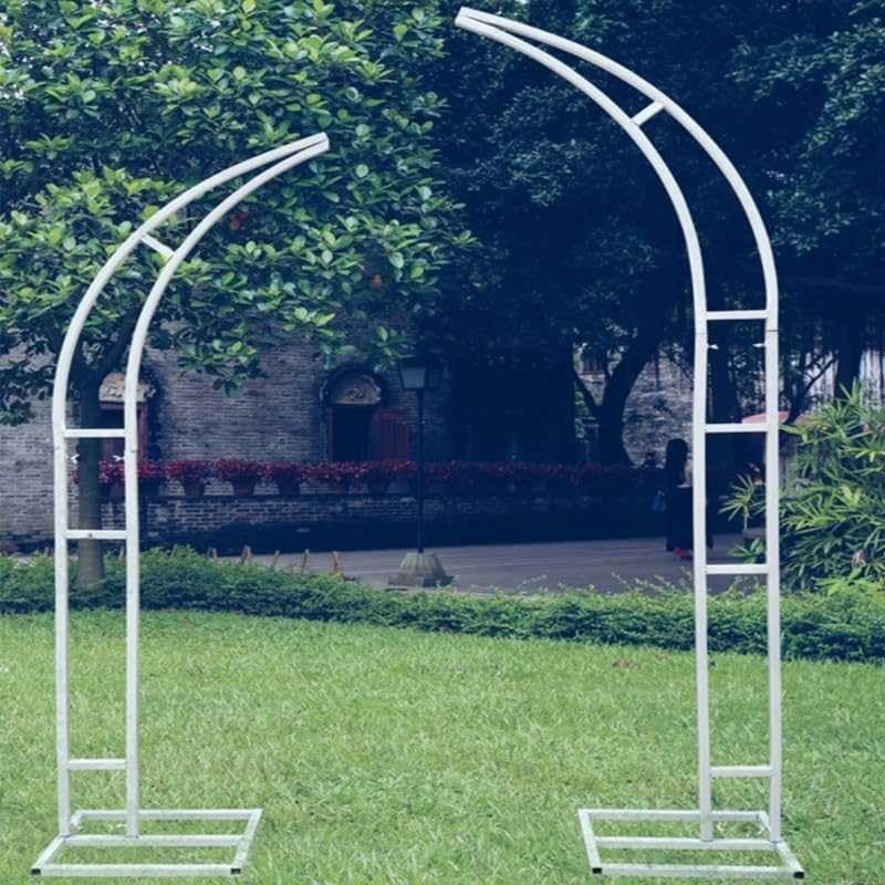 Metalowe ramki do łuku ślubnego, zestaw 2 szt., idealne na tło balonowe, stojak, ceremonię, przyjęcie, urodziny, baby shower, dekoracja do wnętrz i na zewnątrz