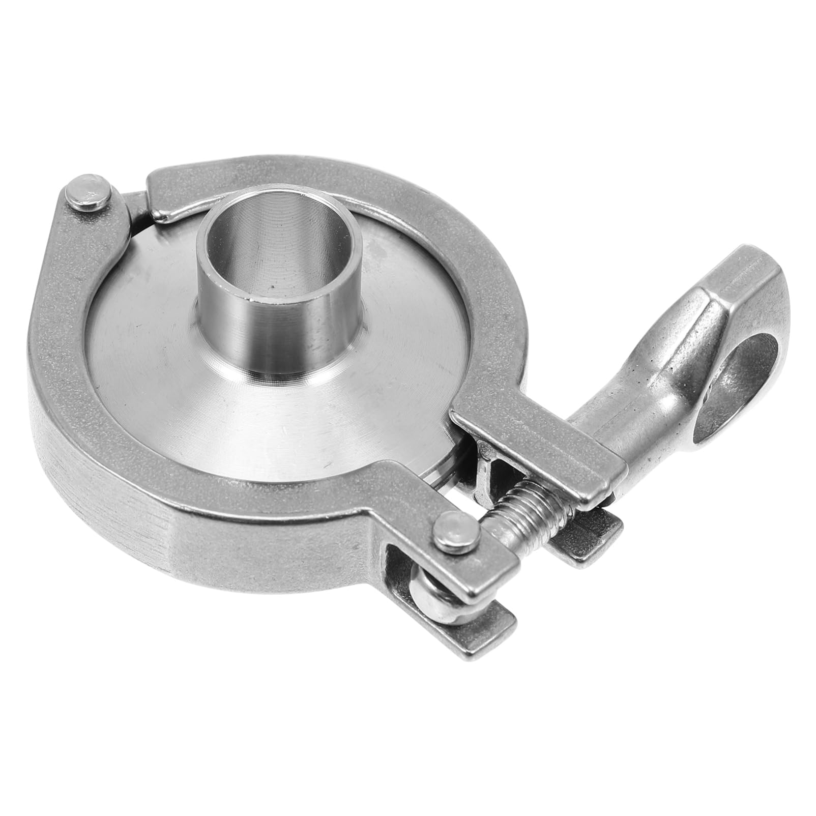 ARTIBETTER 1 Set Quick Installation Flange Fitting Clamp Quick Mounting Clamp Hold down Clamps Stainless Steel Silver