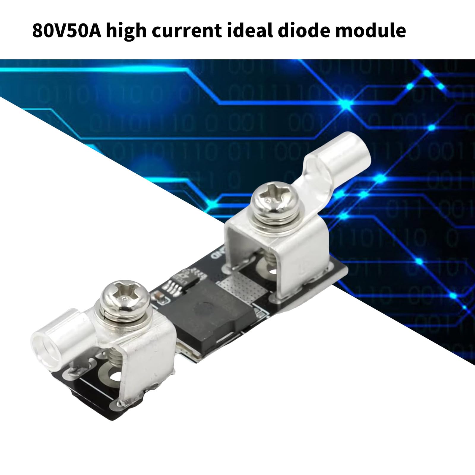 80 V 50 A Hochstrom-Diode, Solarenergie, Laden, Rückflussmodul, Platine, umgekehrter Schutz, geringer Widerstand