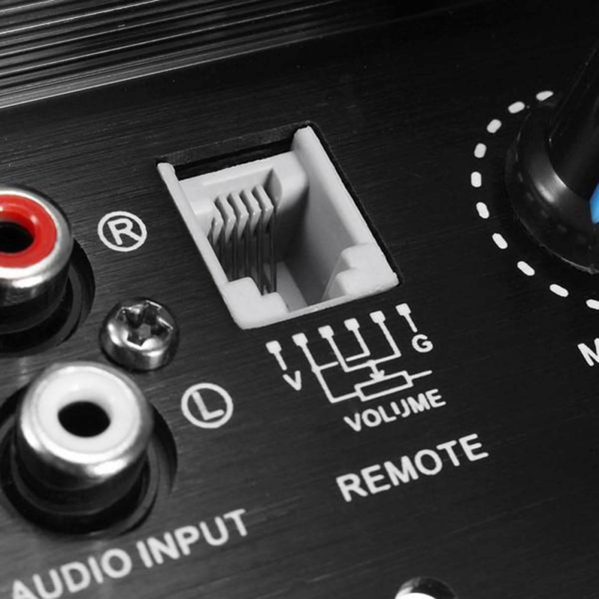 Amplificador de Subwoofers Control de Encendido 12v para Coche 1000w Mono y Conversores de Línea Integrados para Altavoz de Audio Estéreo