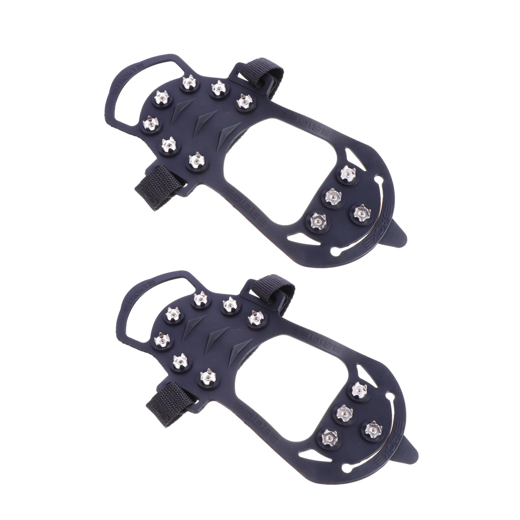 Generic Ice Spikes Winter Ice Spikes Anti-Skid Ice Cleats Spikes Snow Cleats for Shoes and Boots