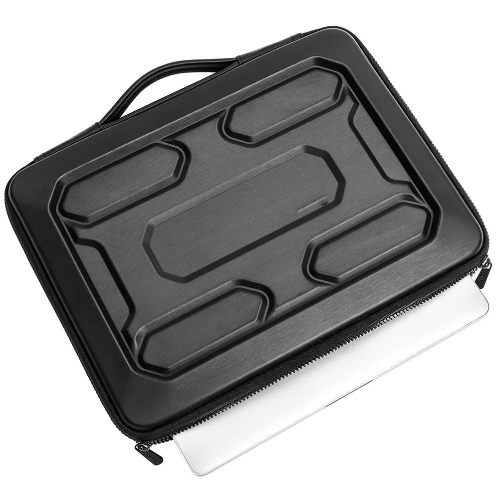 borsa per computer portatile, Borsa rigida antiurto for laptop con maniglia - Custodia protettiva for notebook da 15,6"(15.6inch)