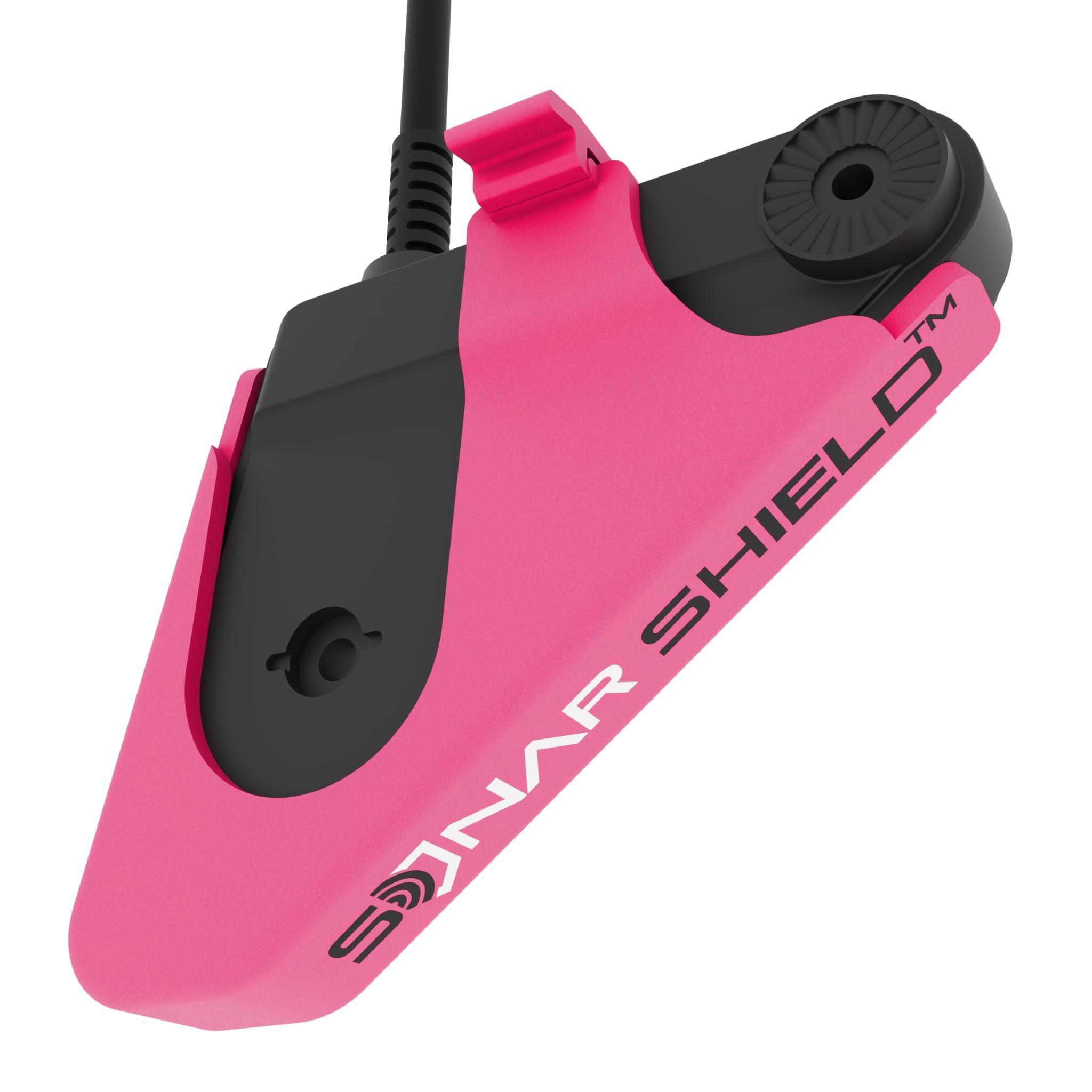 Lowrance Eagle Eye 9 Transducer Cover by Sonar Shield – Pro Series Impact-Resistant Travel Case Black (Pink)