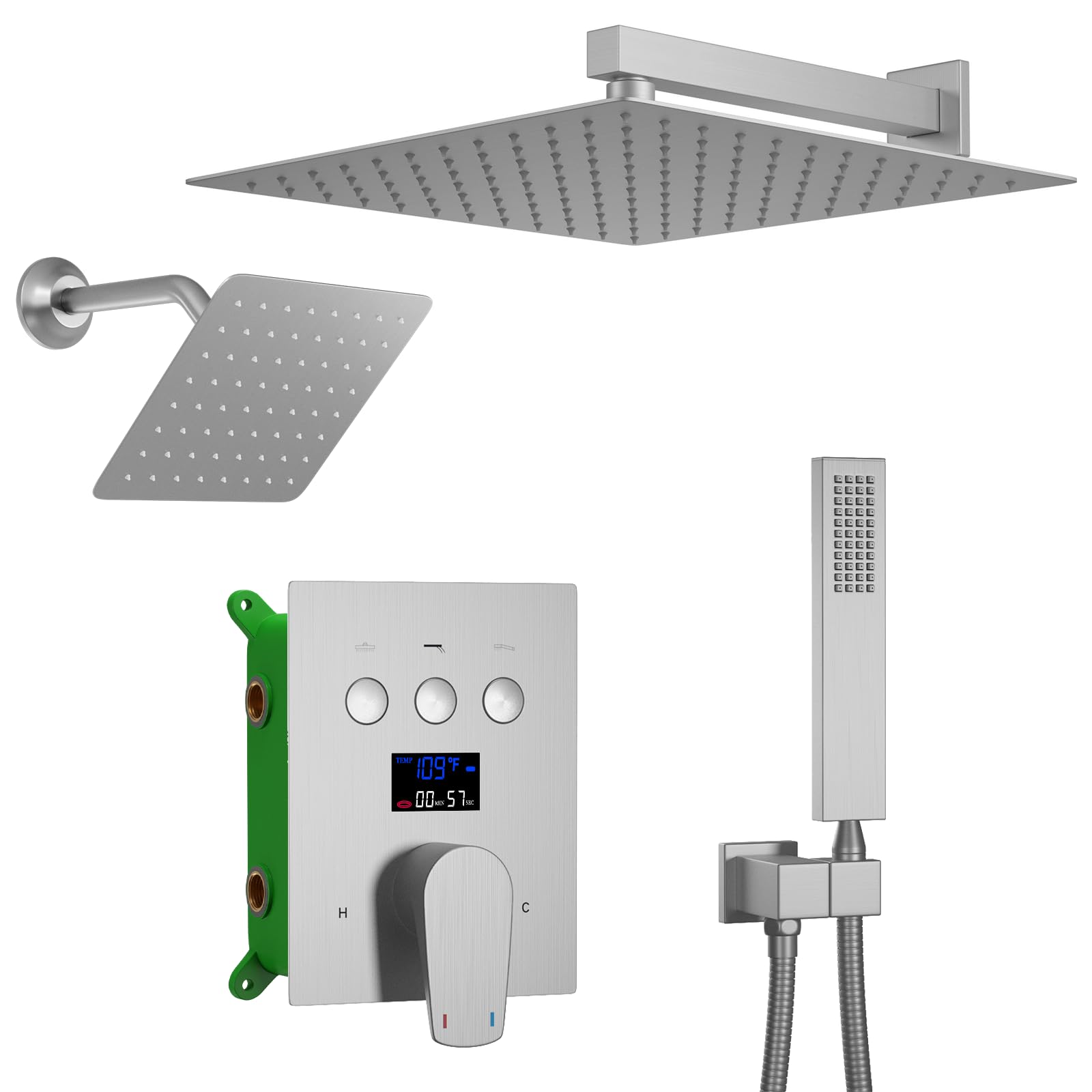 Colonne de douche moderne pour une salle de bain spa