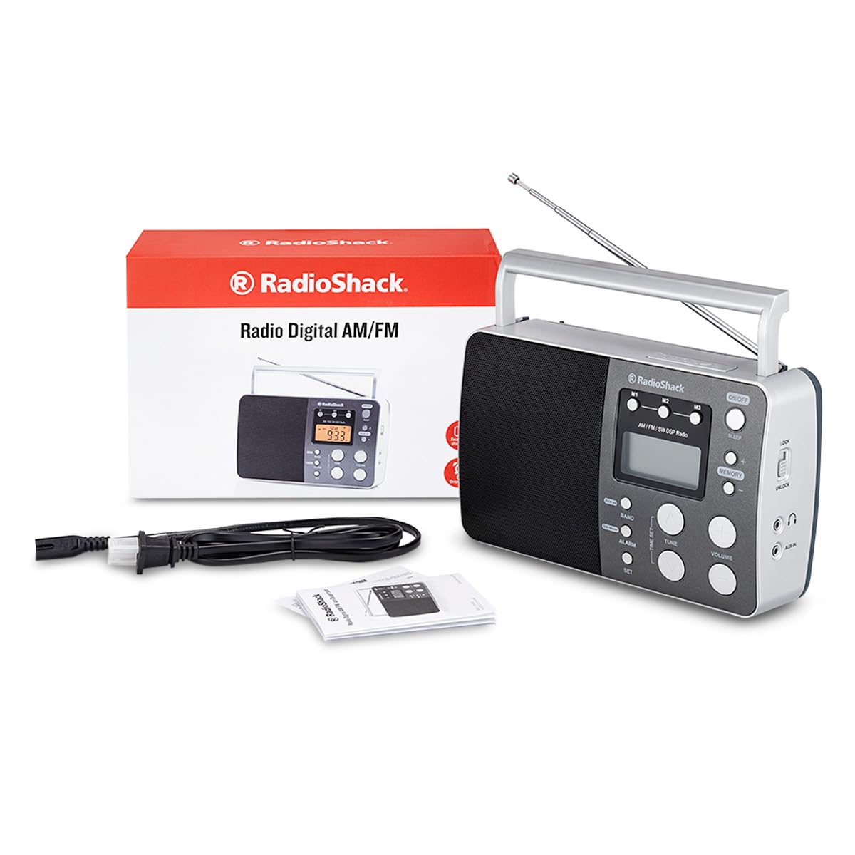 Radio Am Fm Despertador Timex Con Radio AM/FM Y 20 Emisoras