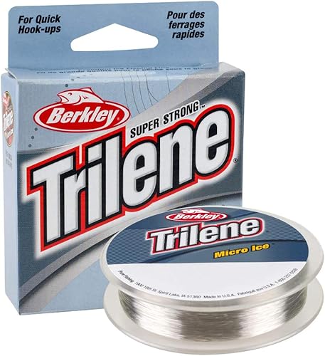 Berkley Trilene - Sedal para pesca en hielo, carrete de 110 yardas