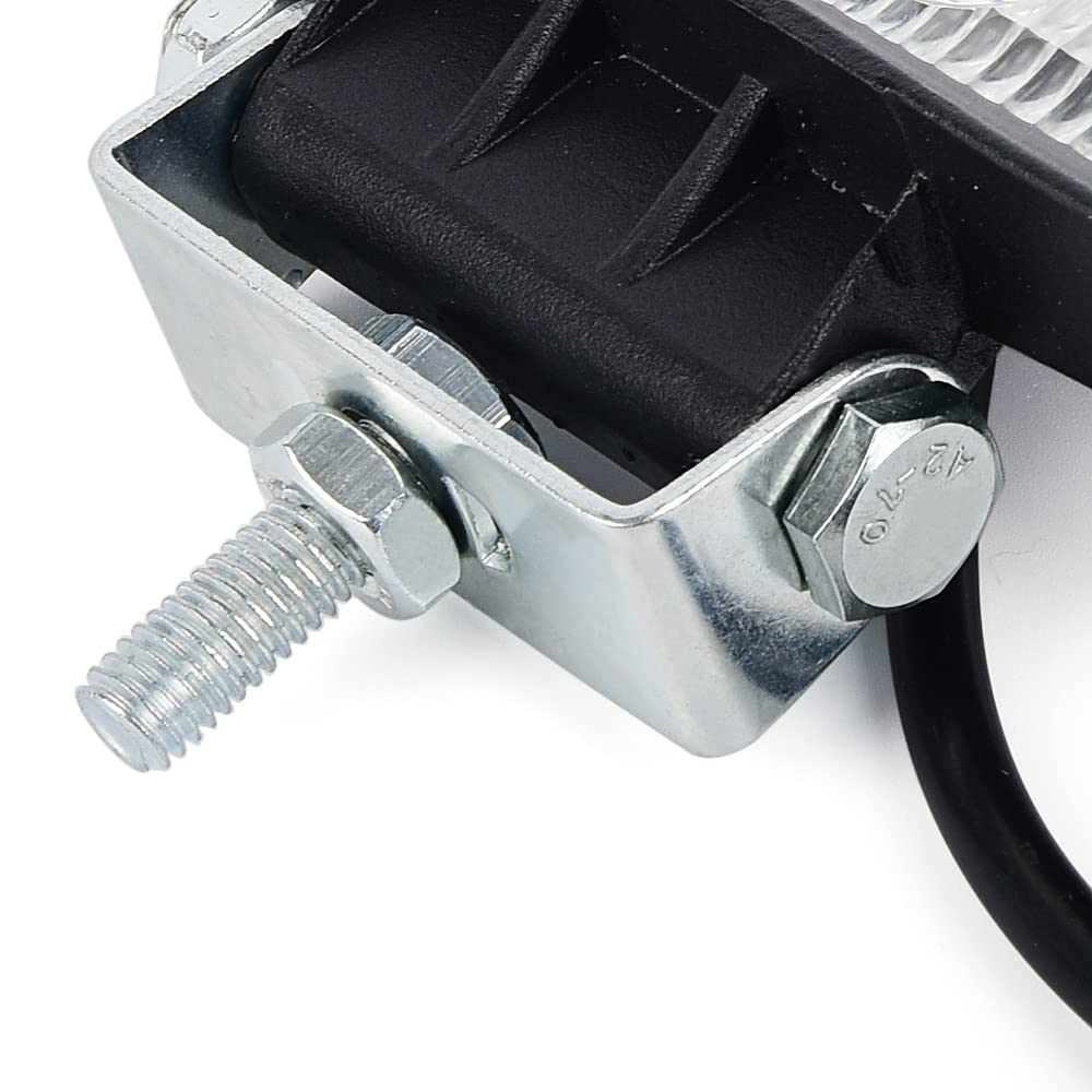BTMTEC - 10 luces de trabajo de 48 W,10,92 cm, 4560 lm, LED para ser usado como luz de cruce o de carretera, como antinieblas delantero y trasero, etc. Para vehículos todoterreno, barcos, tractores, camiones, vehículos industriales 12 V, 24 V