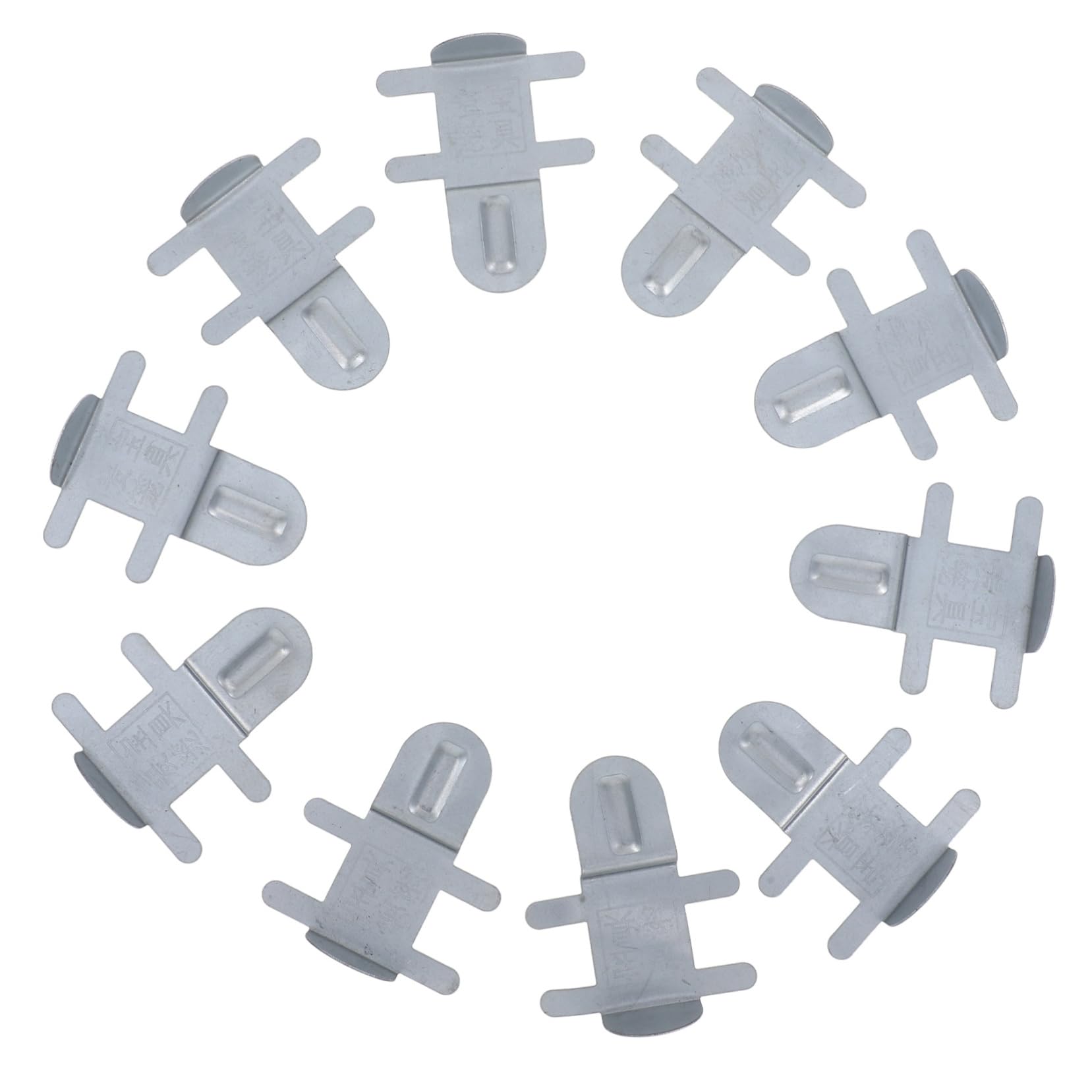Sturdy Stainless Steel Cage Clip Connectors Wire Cage Clips Small for Dog Crate Lock Replacement Parts