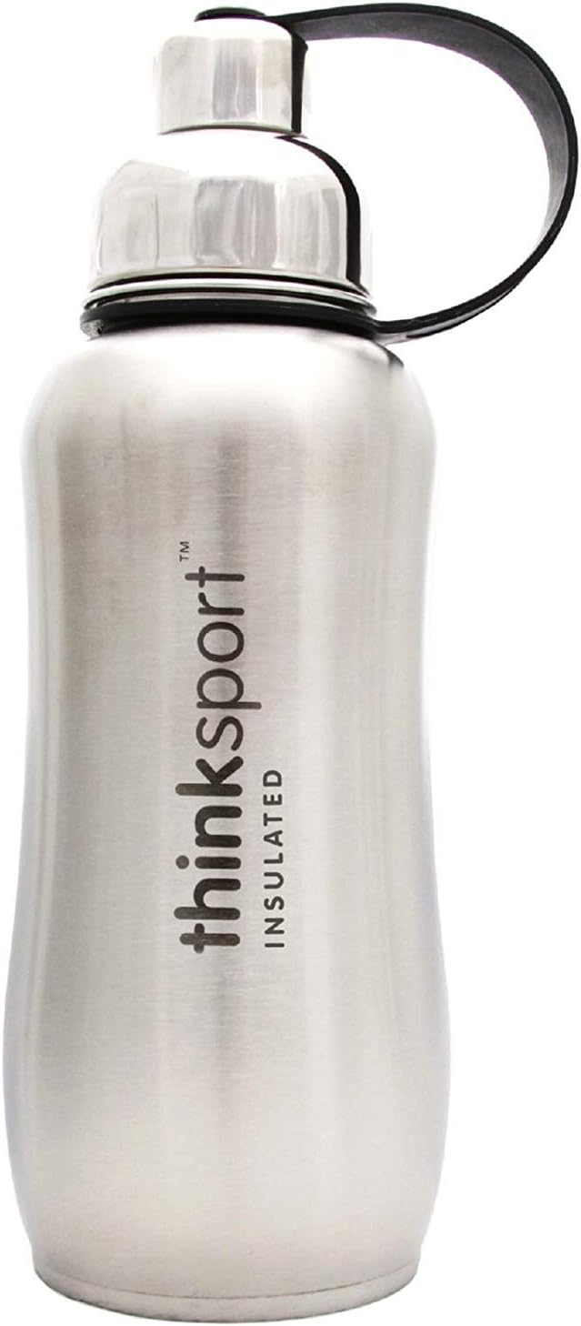 ThinksportSTNLS SPRTS BTL,SILVER, 25 OZ