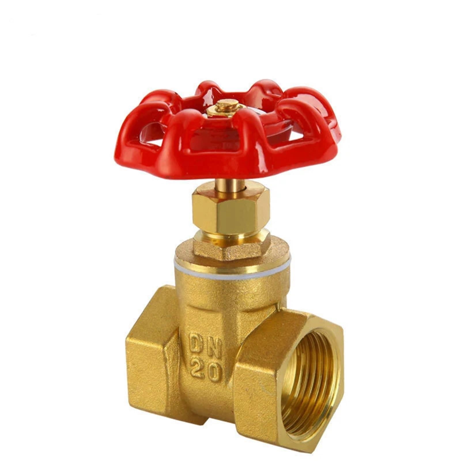 Dsfihjo Dn25 Dn15 Dn20 Dn32 Dn40 Dn50 Brass Gate Valves Water Valve Switch Bsp Thread