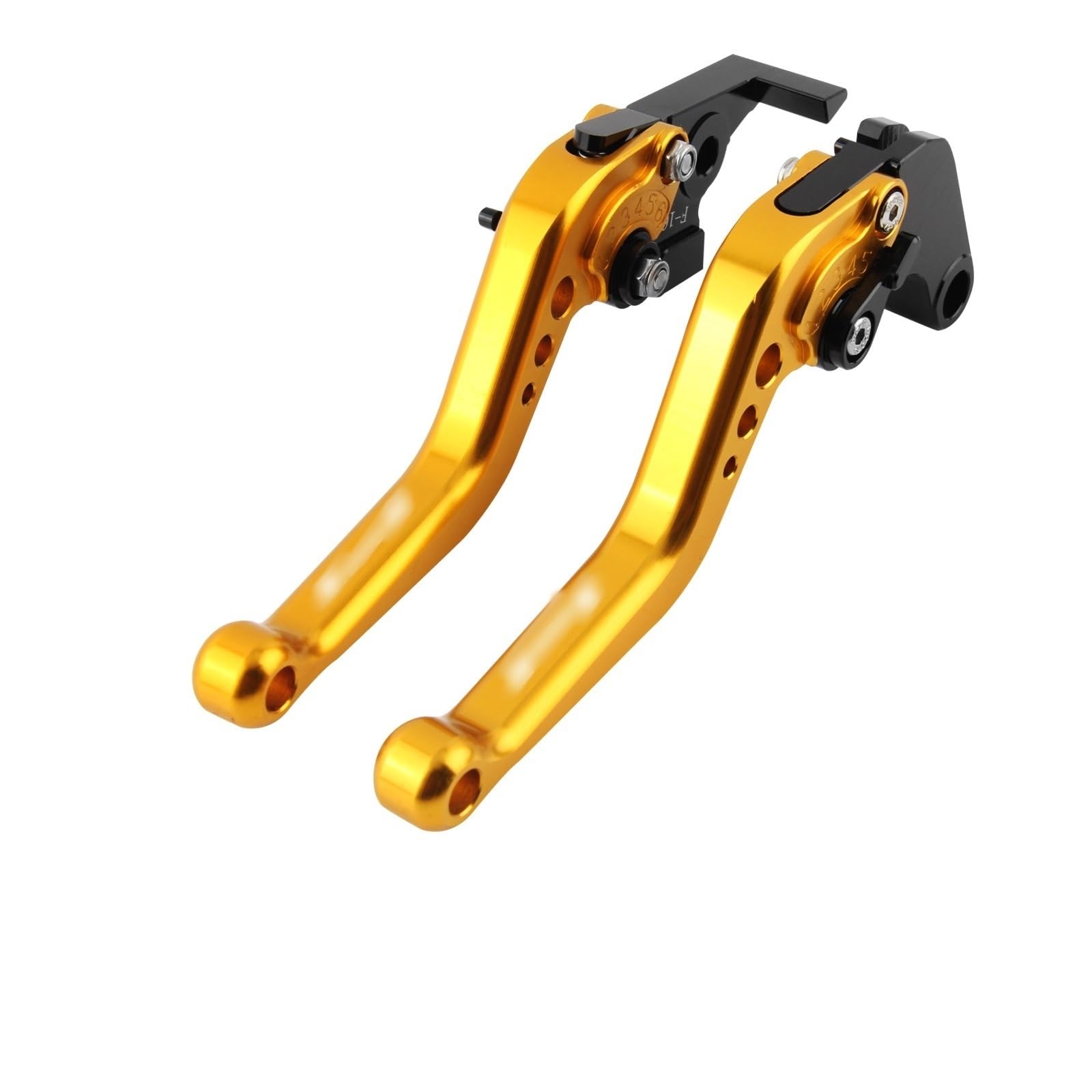 Riderai Gold Motorbike Clutch Levers For Bmw S1000r 2015-2020 Motorcycle Short Brake Clutch Lever Handles(Gold)