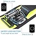 SmilePowo 360 Degree Rotatable Arm Wrist Strap Mount Accessory Kit for GoPro 8 Max 7 6 5 4 3 Hero Black/Hero 2018/Hero Session/Fusion, AKASO Insta360 SJCAM APEMAN Campark YI 4K Action Camera (Green)