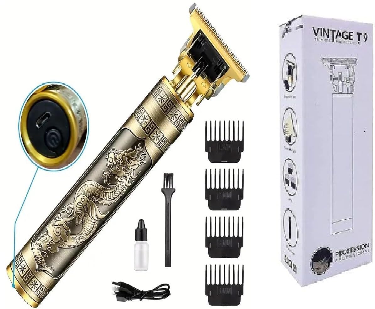 Rechargeable Hair Trimmer,Electric Shaving Machine,Adjustable Blade Clipper,trimer for men,Body, Multi Grooming Beard Cordless Professional Hair Clipper