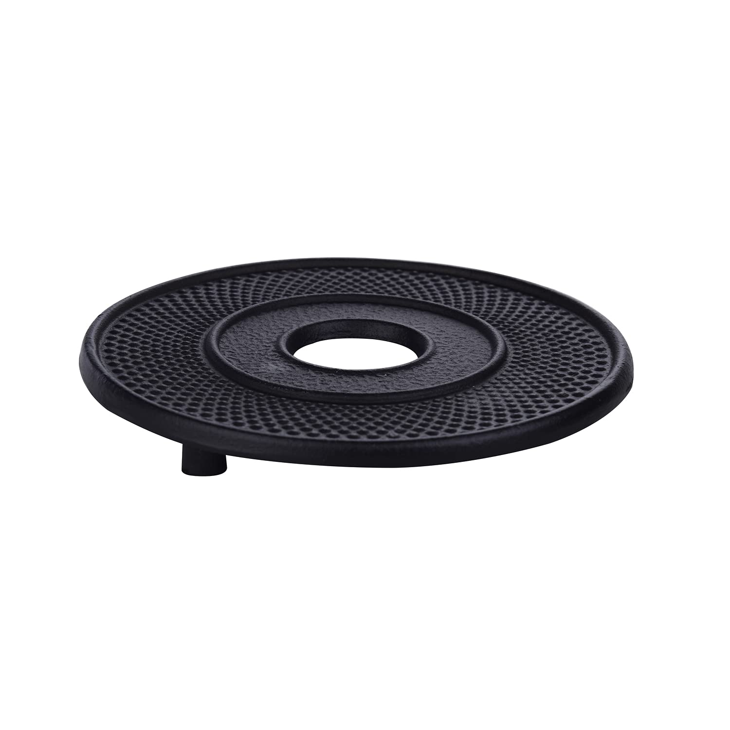 LAGUIOLE - LAGUIOLE Tetera de Hierro Fundido, Interior Esmaltado Negro, Infusor, Juego de Tetera de Hierro Tradicional, Bandeja de Hierro Fundido y 2 Tazas de Té Japonés, Negro, 800ml