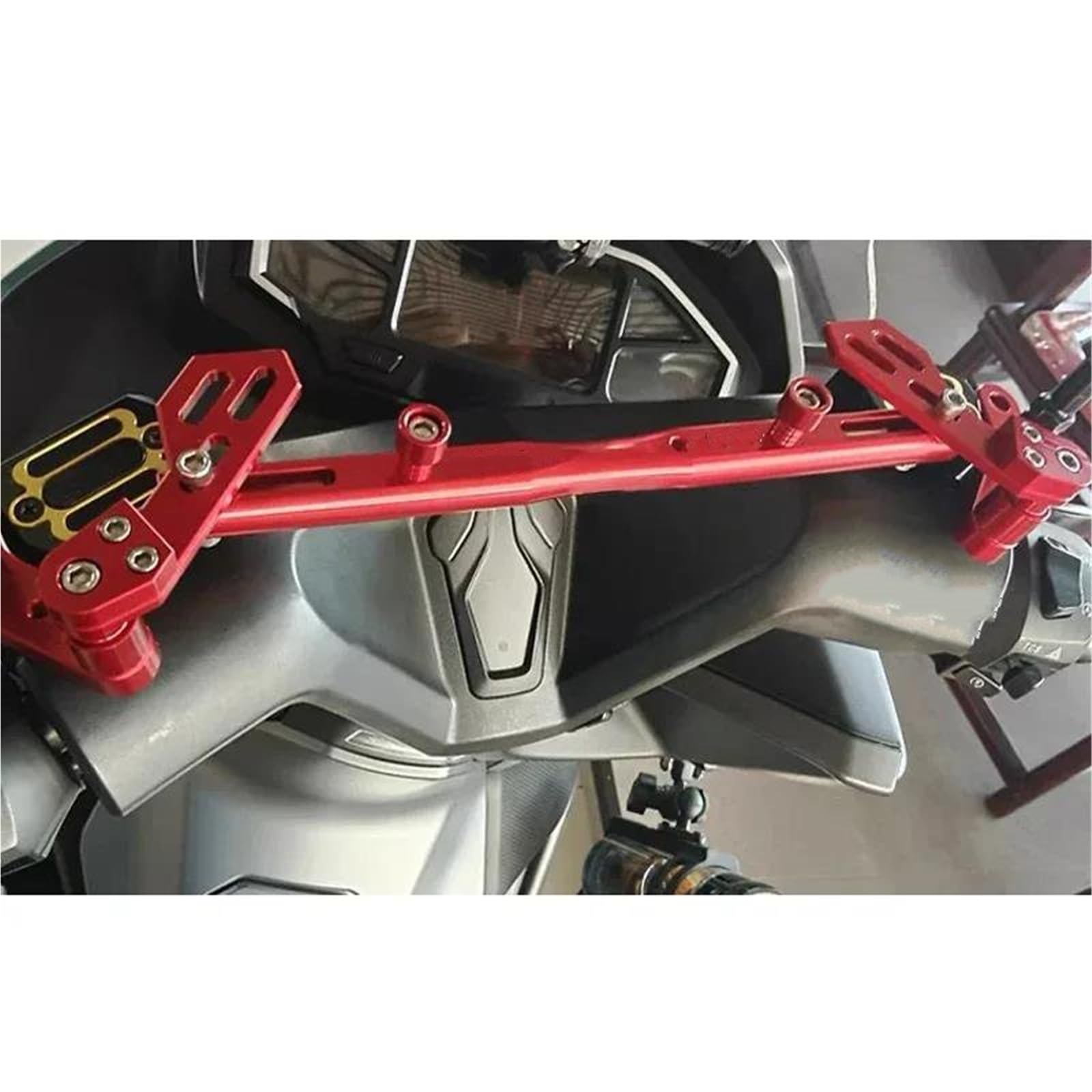 Support de Guidon Support De Navigation pour Téléphone Portable Moto, Accessoires Tige Adaptés pour X-ADV750 X-ADV250 X-ADV150