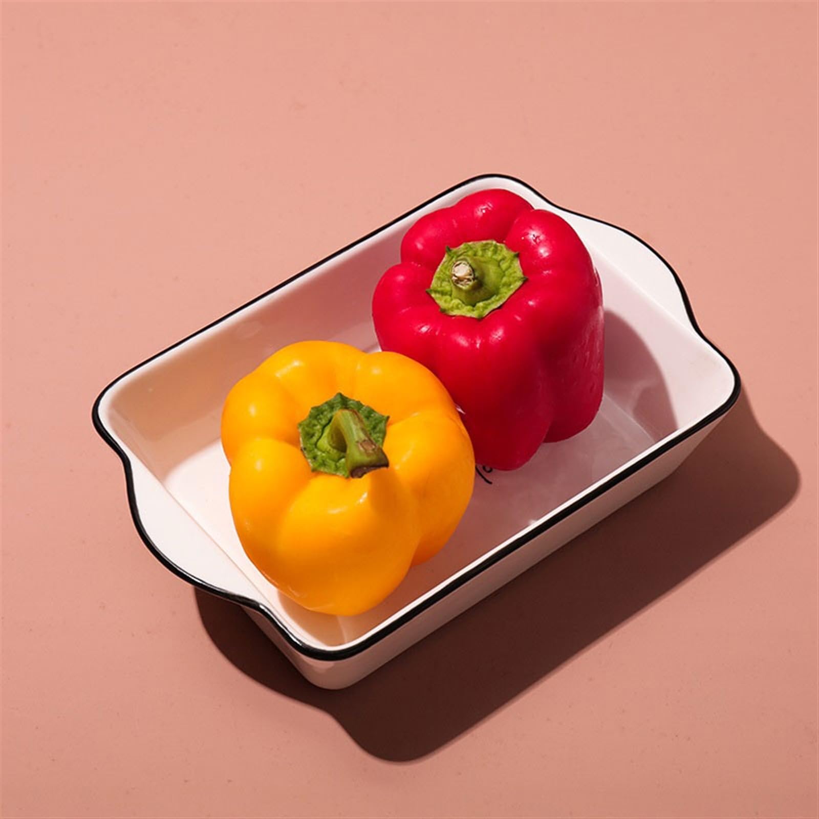 Poêle à pâtisserie rectangulaire en céramique, poêle riz au fromage Pain