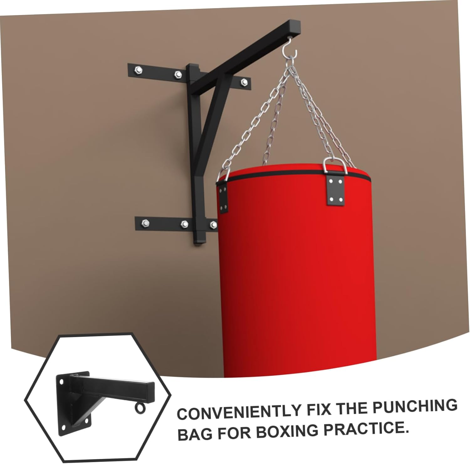 Boxing Stand Heavy Bag Hanger Sturdy Material Easy Install Bag Hooks for Teens