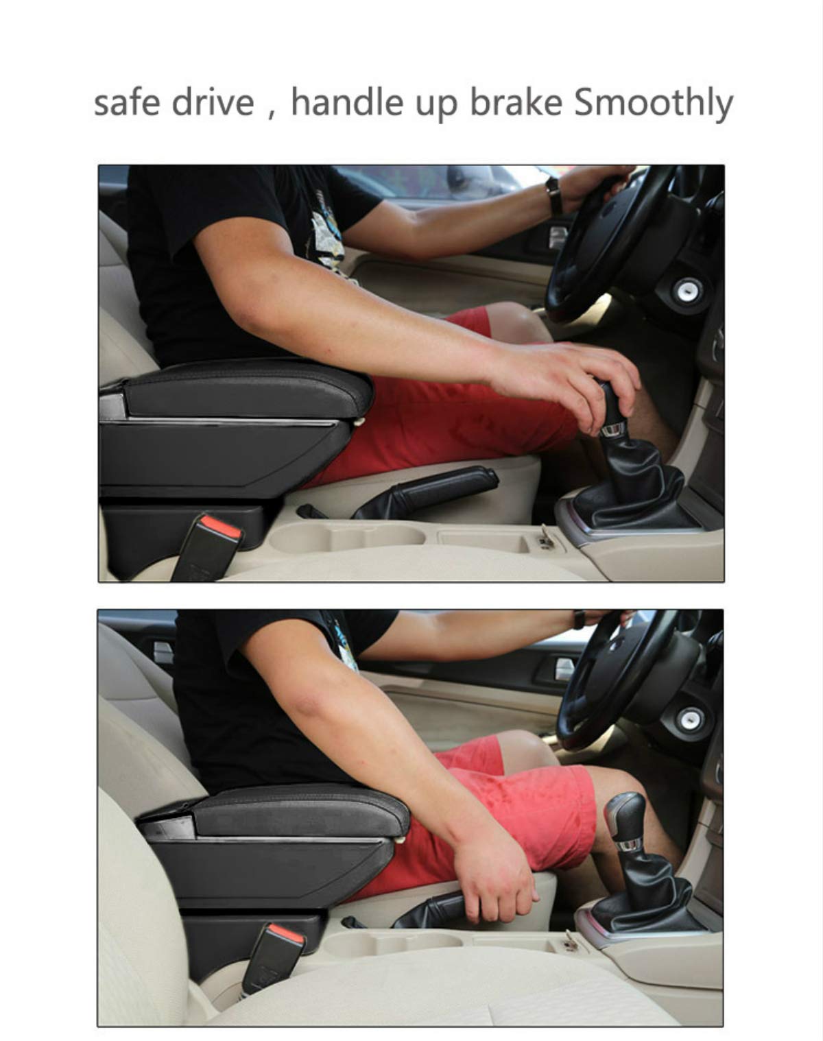 8XSPEED for Honda Fit Jazz 20142018 Car Armrest Center Console